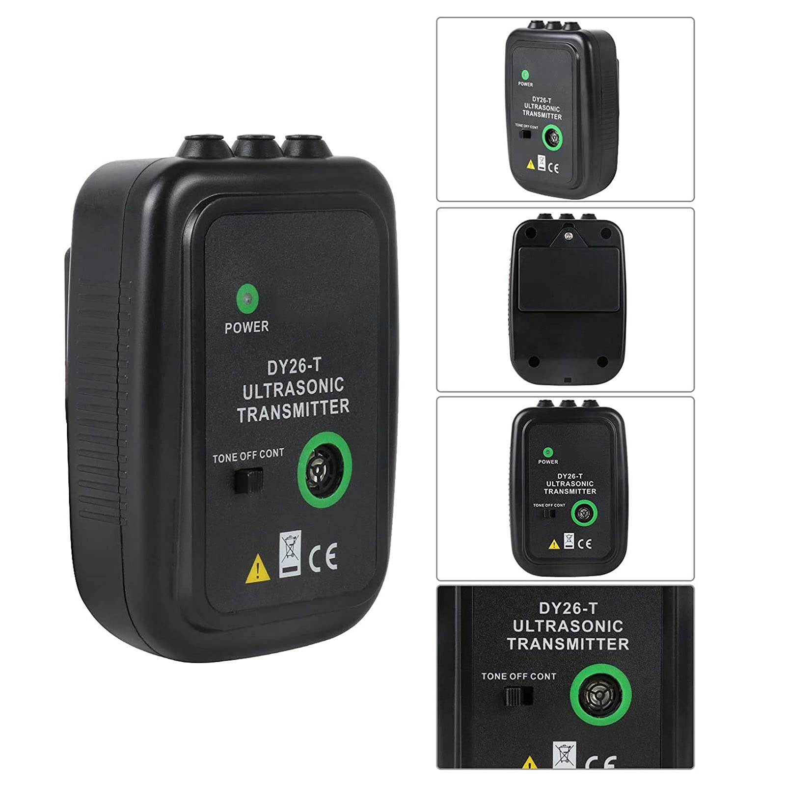 Détecteur de Fuite à Ultrasons avec écouteur, Détecteur de Fuite D'air, Détecteur de Bruit Automobile avec Casque, Détecteur de Défauts à Ultrasons Portable Testeur de Fuite
