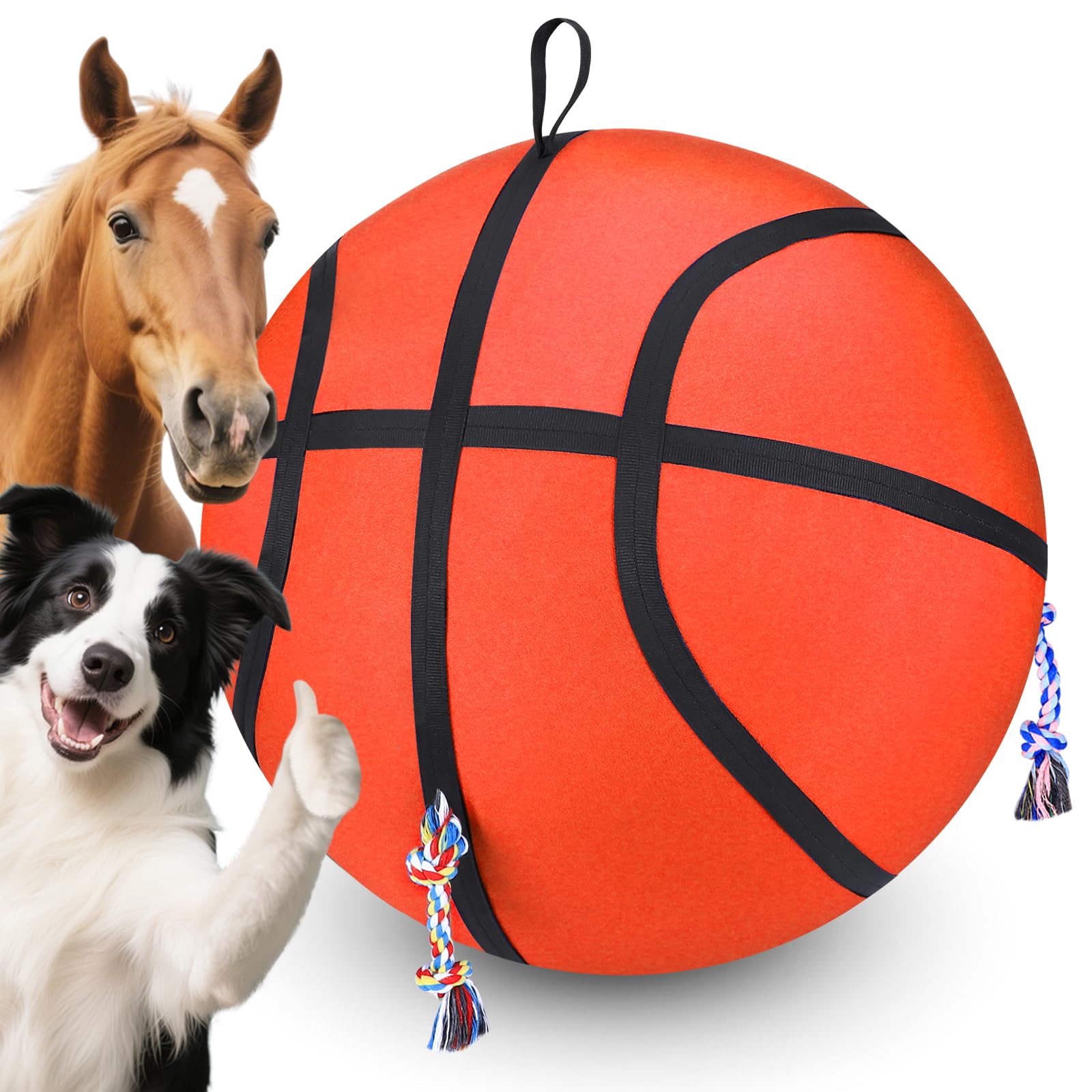 25 Herding Ball for Dogs Upgrade Reinforce Medium to Large Dog Training Toys for Australian Shepherd Horse Balls