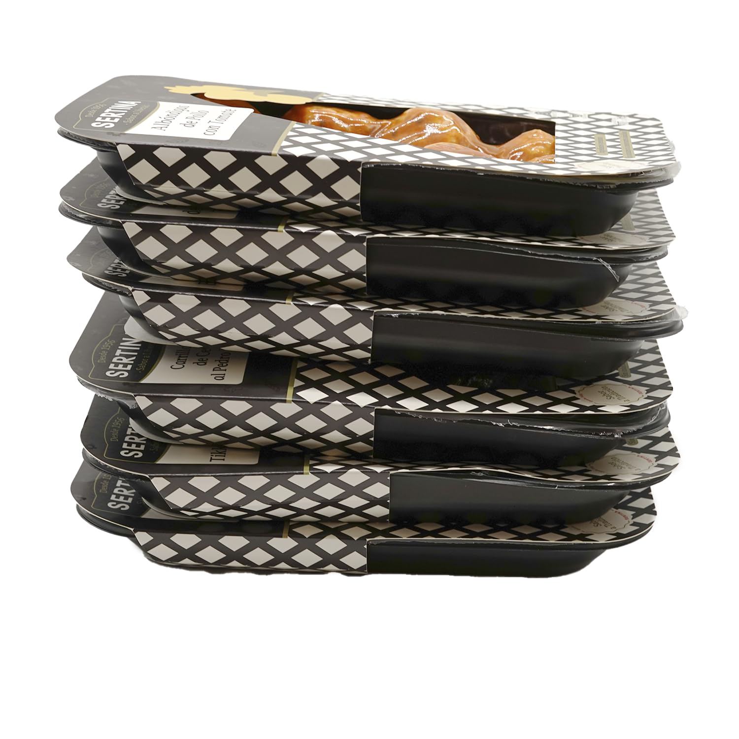 Sertina Albóndigas de pollo a la madrileña, pack de 6 x 350g - comida gourmet lista para comer con ingredientes naturales, sin conservantes, como si fuera casera
