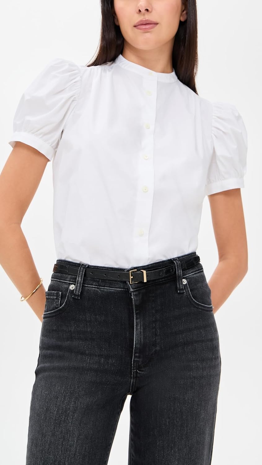 FRAME Women's The Petite Croc Belt - Image 3