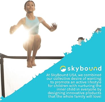 وسادة أمان الترامبولين استبدال SkyBound العالمي - تناسب إطارات 12 قدمًا 14 قدمًا 15 قدمًا - بدون ثقوب للأعمدة - مجموعة متنوعة من الألوان