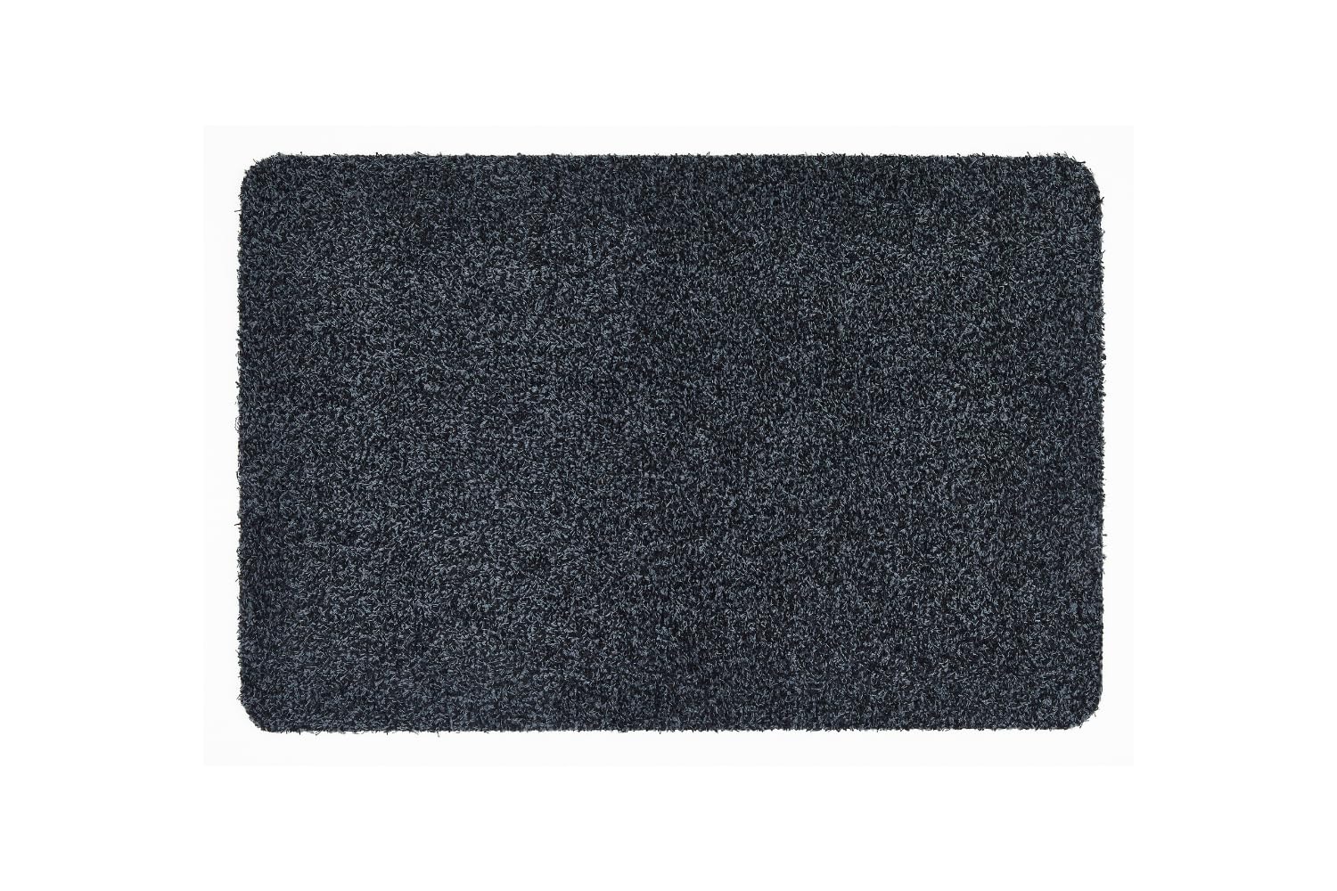 andiamo Samson Doormat - Dirt Trapper Mat Made of Cotton for the House Entrance - Can be Used as a Doormat Inside, Doormat in Covered Outdoor Areas or as a Pet Mat 60 x 40 cm Anthracite