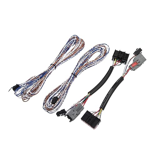 X AUTOHAUX Juego de 2 adaptadores de espejo de remolque de 8 pines a 22 pines para Ford F-150 Camiones 2015-2018 Adaptador de arnés de cableado de 8