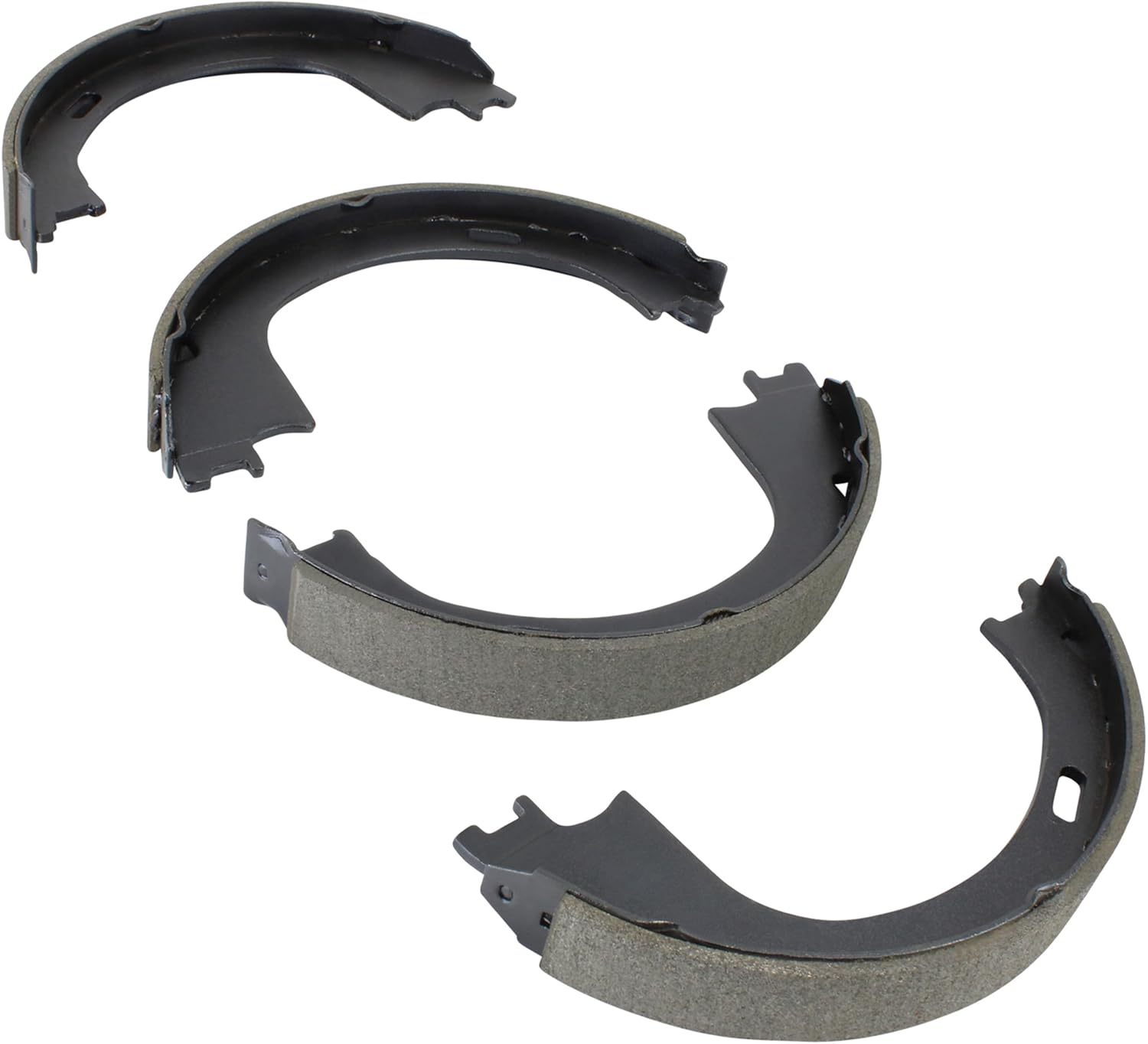 QUALITY-BUILT Rear Parking Brake Shoes, FPS752, Compatible with 1997-2011 Ford/Lincoln (Blackwood,Expedition,F-150,F-150 Heritage,F-250,Mark LT,Navigator,Town Car)