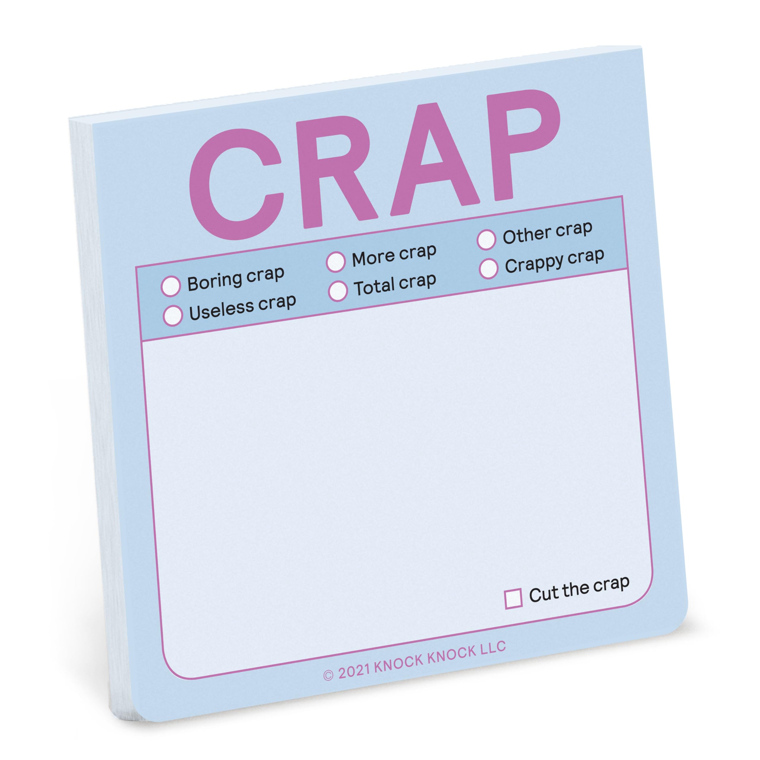 Knock Knock Crap Sticky Note (Pastel Version) (Other printed item)