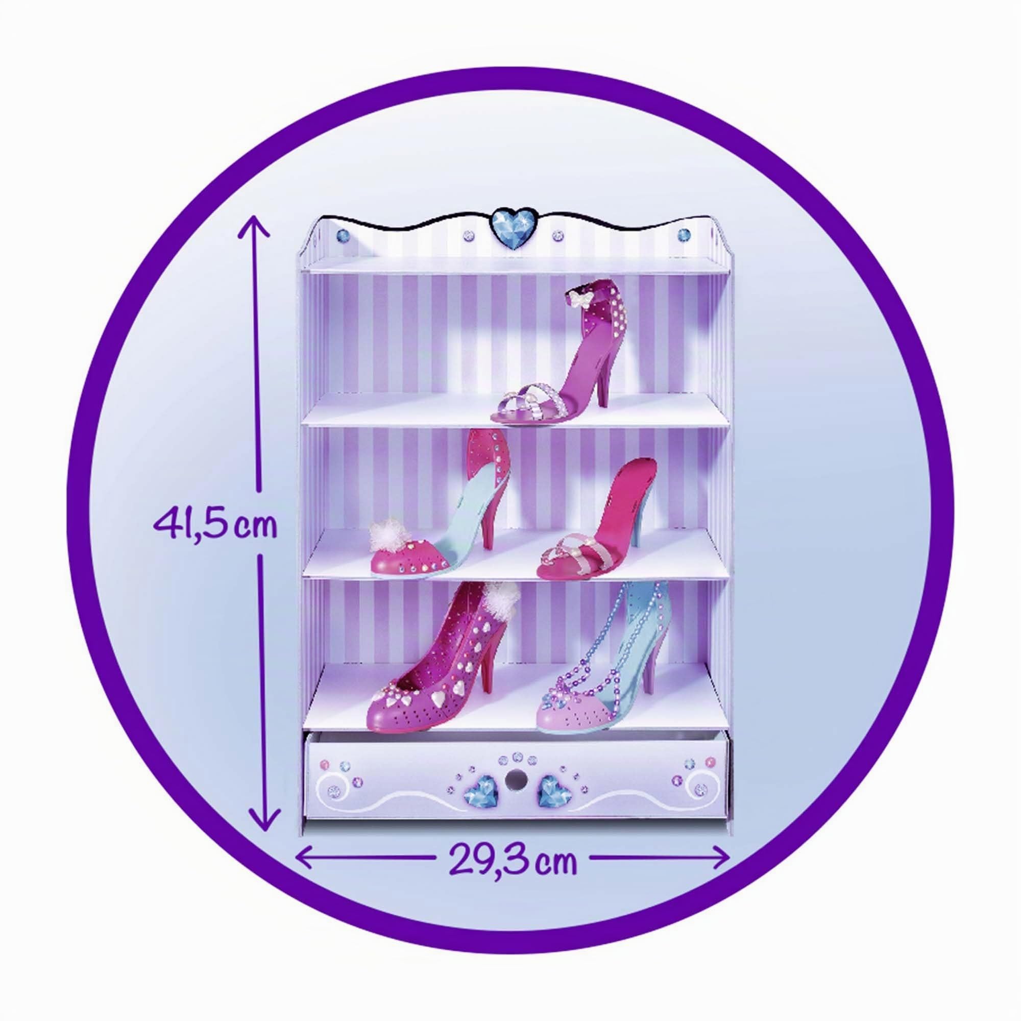Ravensburger 18535 - Kinder-Bastelsets - I Love Shoes Maxi Princess - So Styly