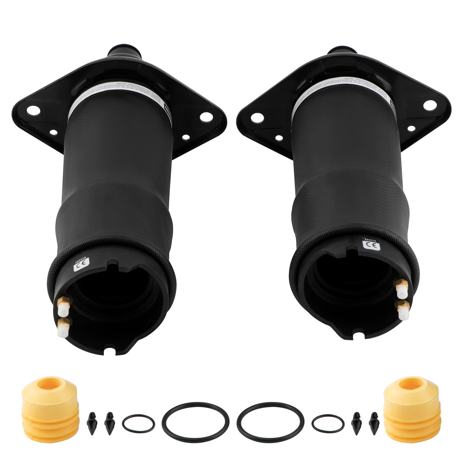 maXpeedingrods Par de suspensión neumática trasera para A6 C5 4B Allroad Quattro 4Z7616051A/4Z7616052A