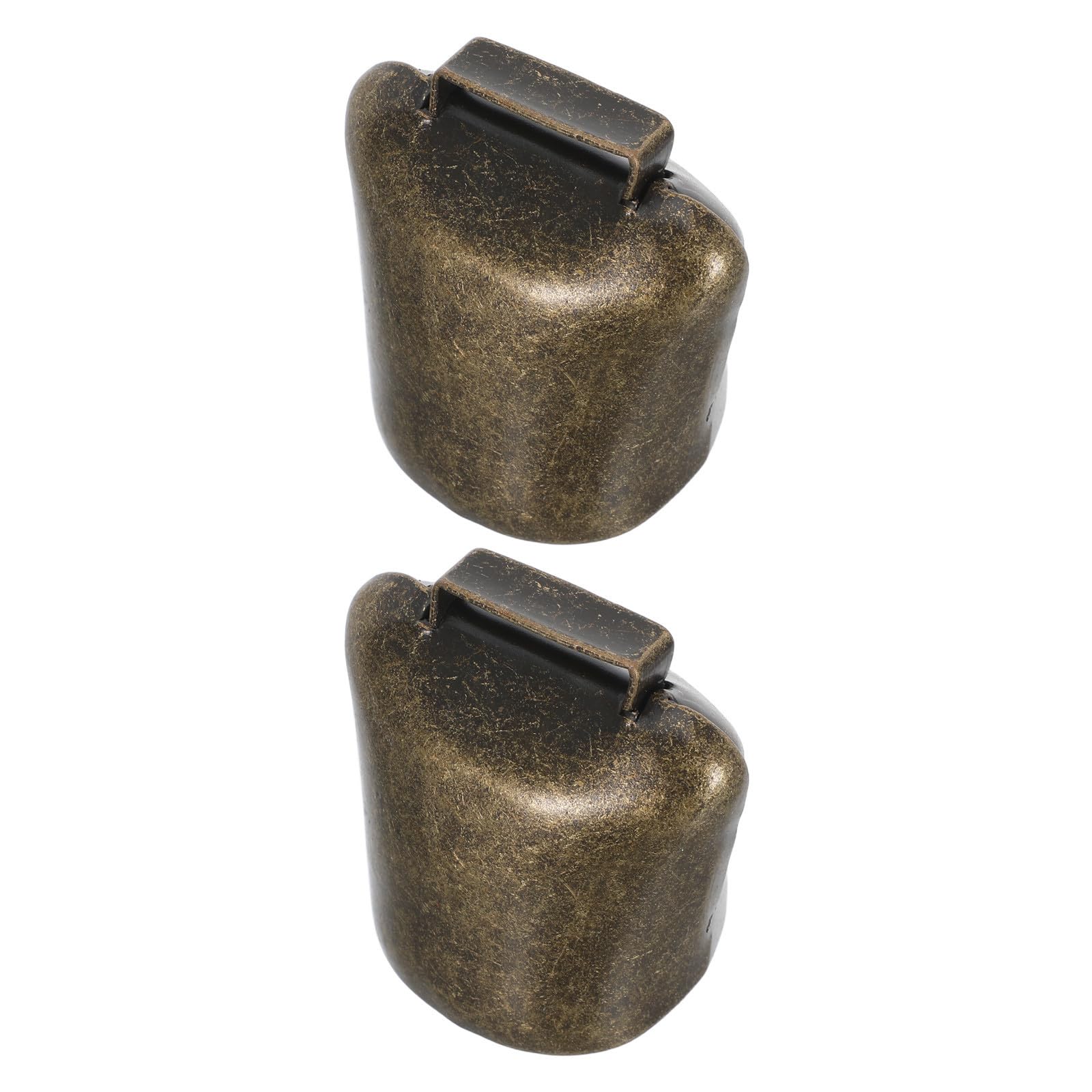 Heallily Coffee 2Pcs Cow Horse Sheep Grazing Copper Bells Cattle Farm Animal Copper Loud Bronze Bells M