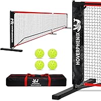 Vista 1 de Pickleball Net for Driveway, Portable Pickleball Net System with Regualtion Size 22FT Pickle Ball Net, Outdoor Pickleballs, Carry Bag, Weather