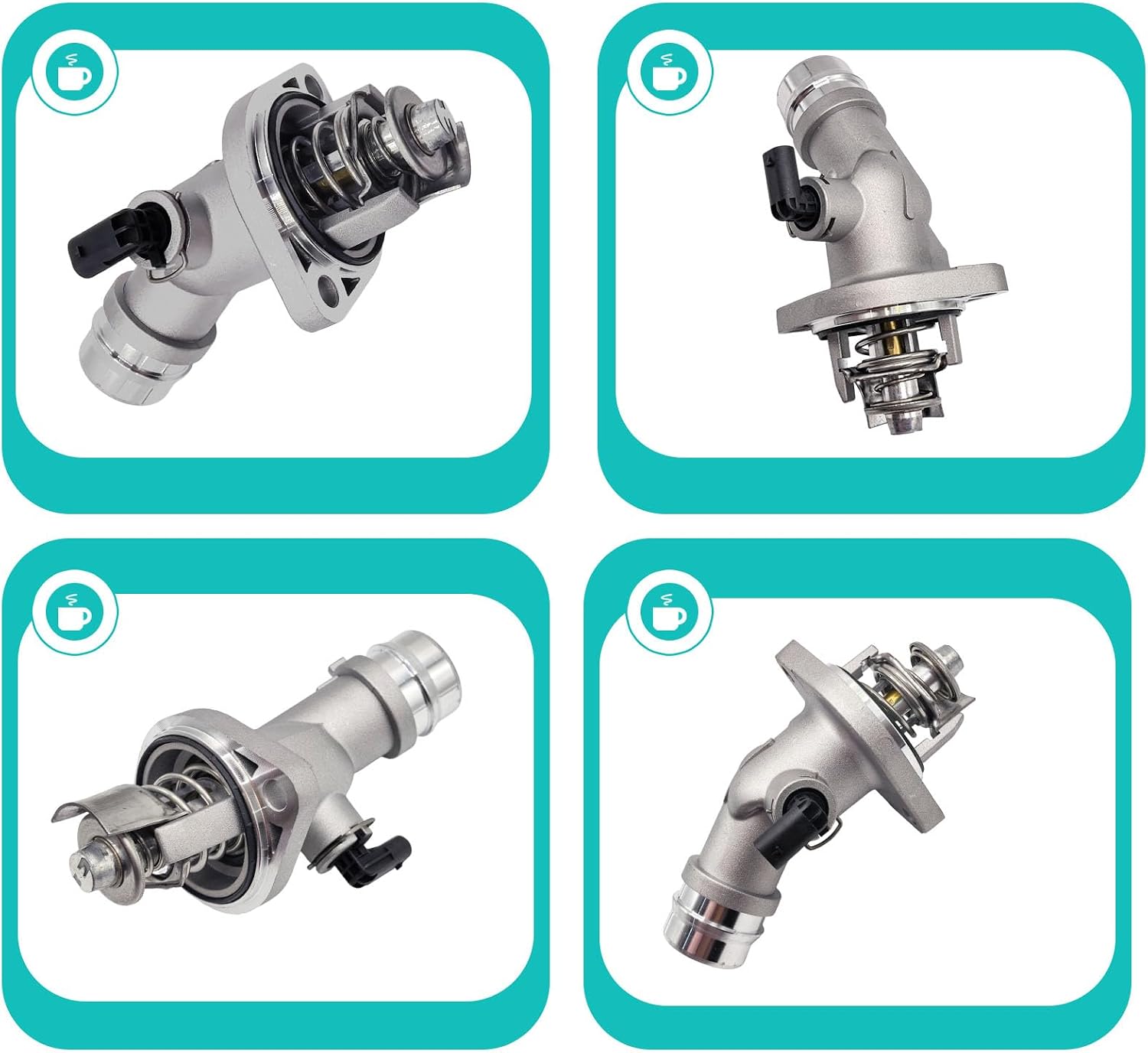 Engine Coolant Thermostat Housing Assembly for Hyundai Elantra