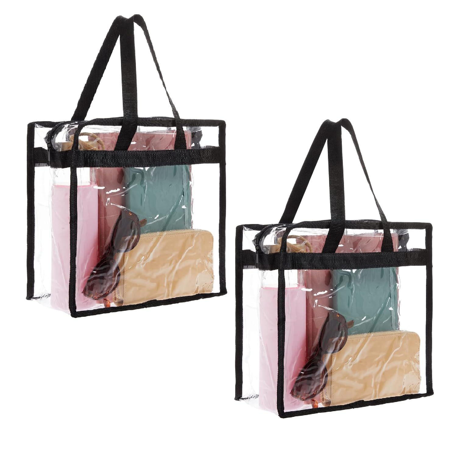 See full amazon price history chart for AMIRATE Stylish Clear Transparent Handbag - Fashionable See-Through Tote Bag with sturdy zipper and handle - Shoulder bag - for Women, Bag for Travel, Shopping, and Work (Pack of 2) AMIRATE Stylish Clear Transparent Handbag - Fashionable See-Through Tote Bag with sturdy zipper and handle - Shoulder bag - for Women, Bag for Travel, Shopping, and Work (Pack of 2) (B0D69GGLKP) Amazon Price History, Amazon Price Tracker
