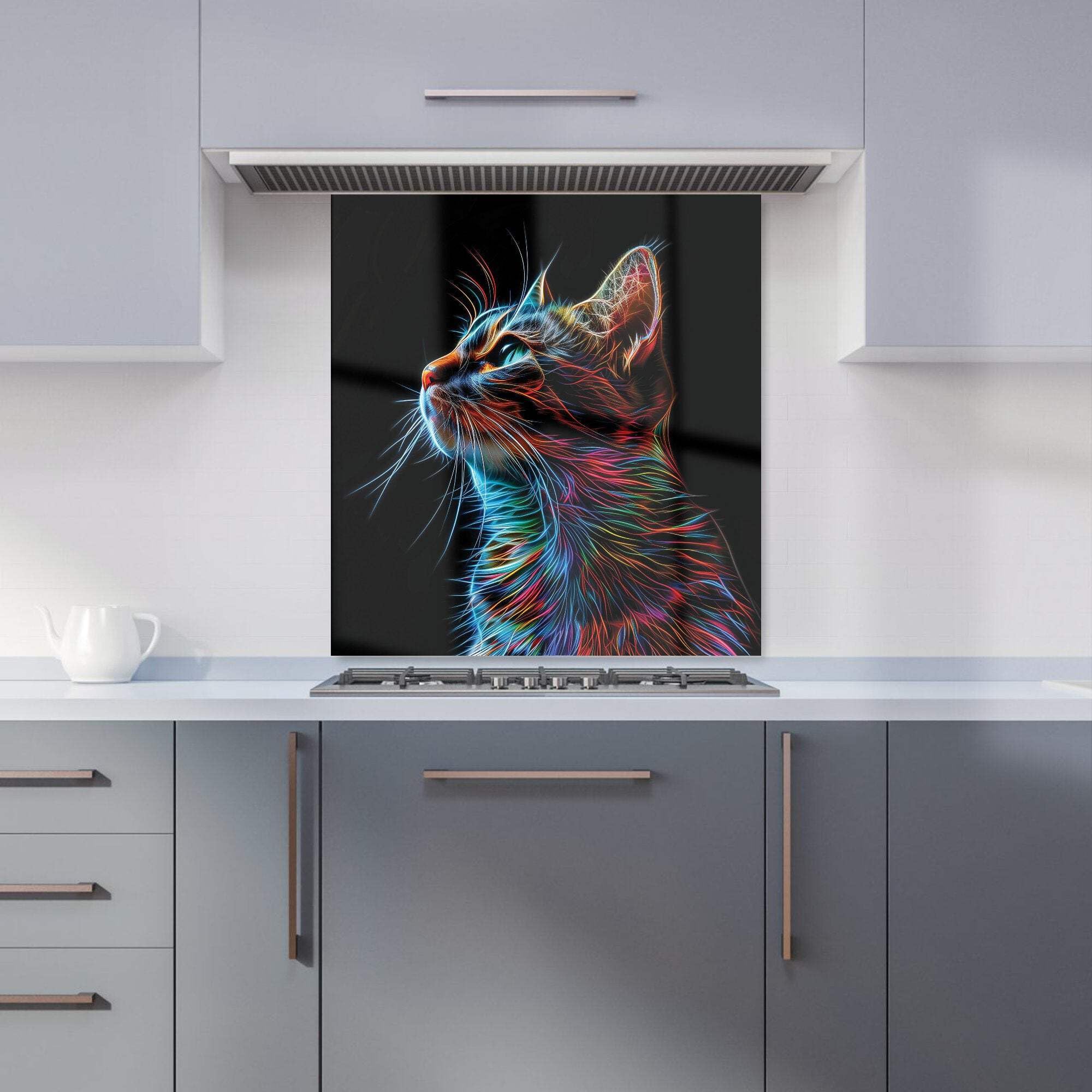 Warren Reed Designer Glass Kitchen Splashback 75 x 70cm