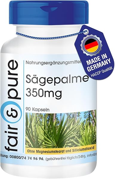Fair & Pure Saw Palmetto Capsules 350mg