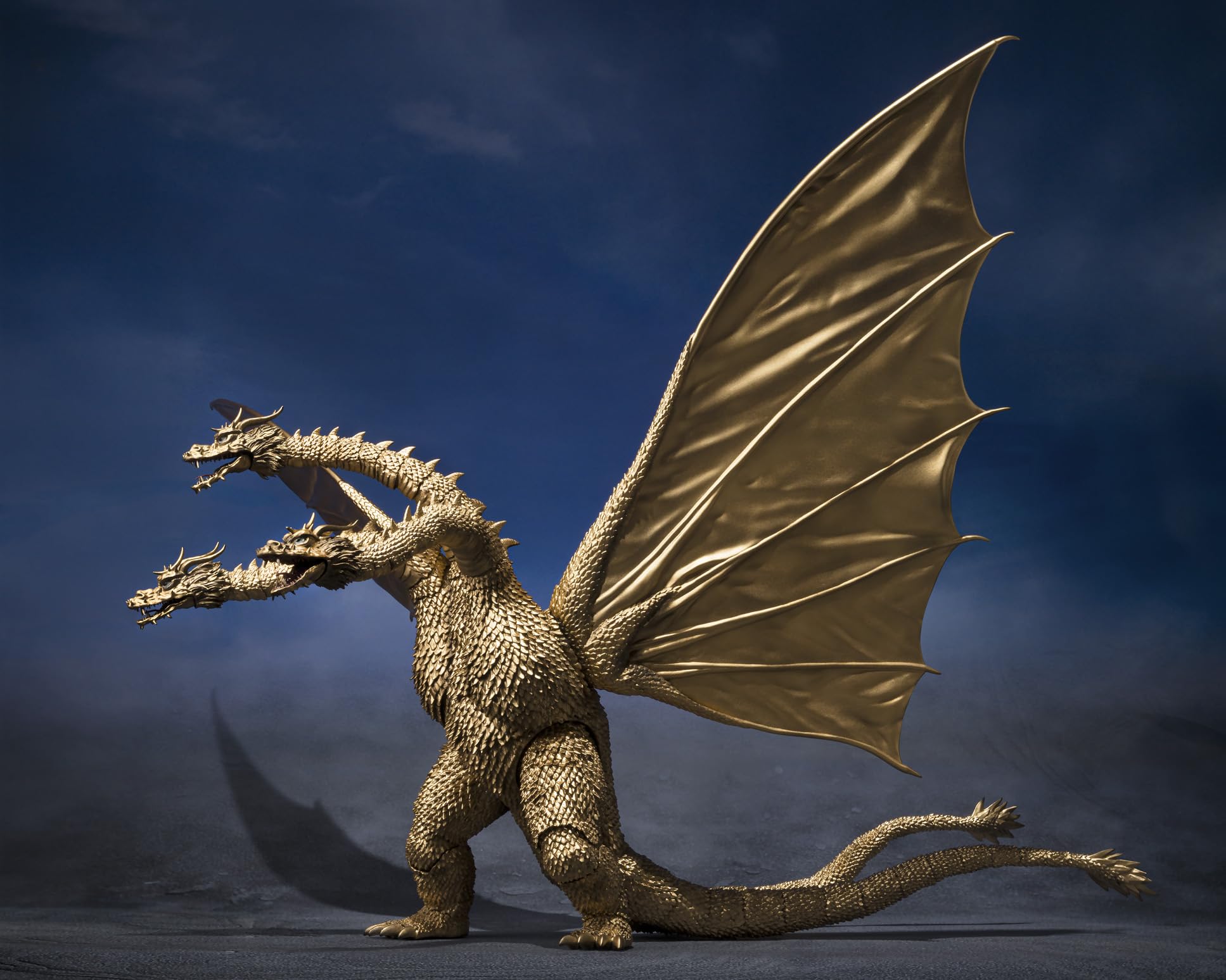 TAMASHII NATIONS - Godzilla - King Ghidorah [1972] S.H.MonsterArts Action Figure