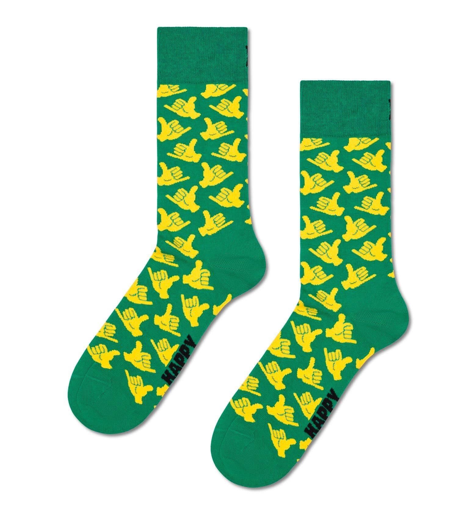 Happy Socks 7-pak 7-dniowy zestaw prezentowy skarpet bawełnianych dla kobiet i mężczyzn w kolorze niebieskim, rozmiar 41-46