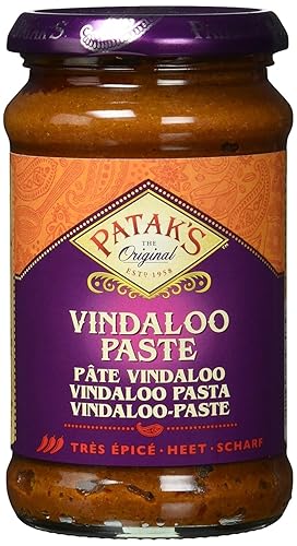 PATAKS Pasta de curry Vindaloo, 10 oz