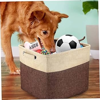 Amazon.co.jp: Pineeseatile犬用おもちゃボックス、犬のおもちゃ