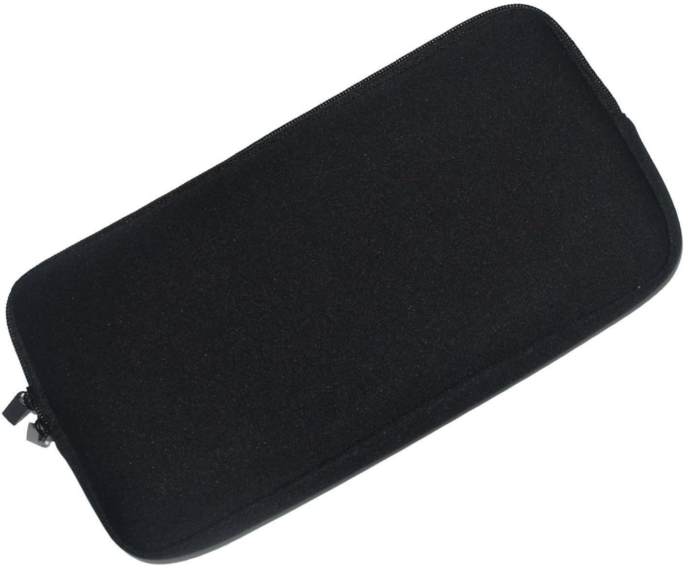 Wanty Black Color Neoprene New Portable Zipper Carry Case Cover Sleeve Skins Pouch Bags for Logitech Easy-Switch K810 / K811 and Apple MC184LL/B MC184CH and MLA22LL/A Wireless Bluetooth Keyboard - Image 4