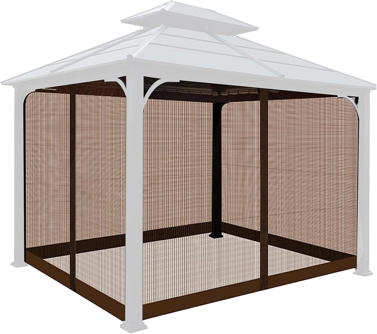 Patio Netting 12x12ft Portable Foldable Large Cover