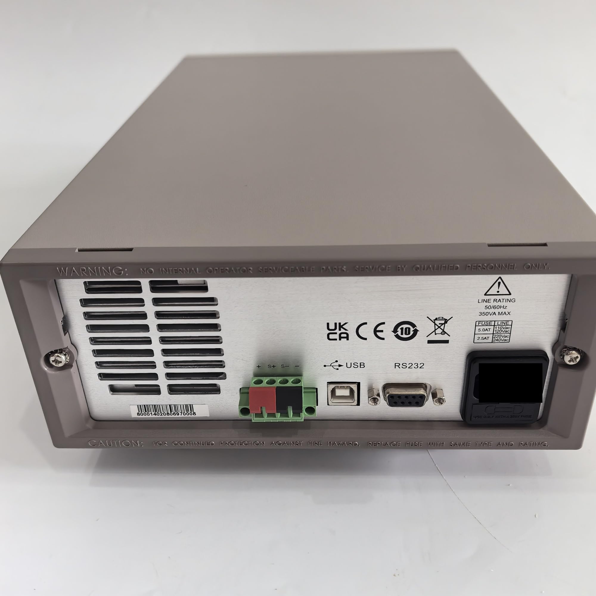 fuente de alimentación de laboratorio, Fuente de alimentación de CC programable de doble rango Fuente de alimentación regulada de CC, interruptor de laboratorio CNC(IT6722A(80V/20A/400W))