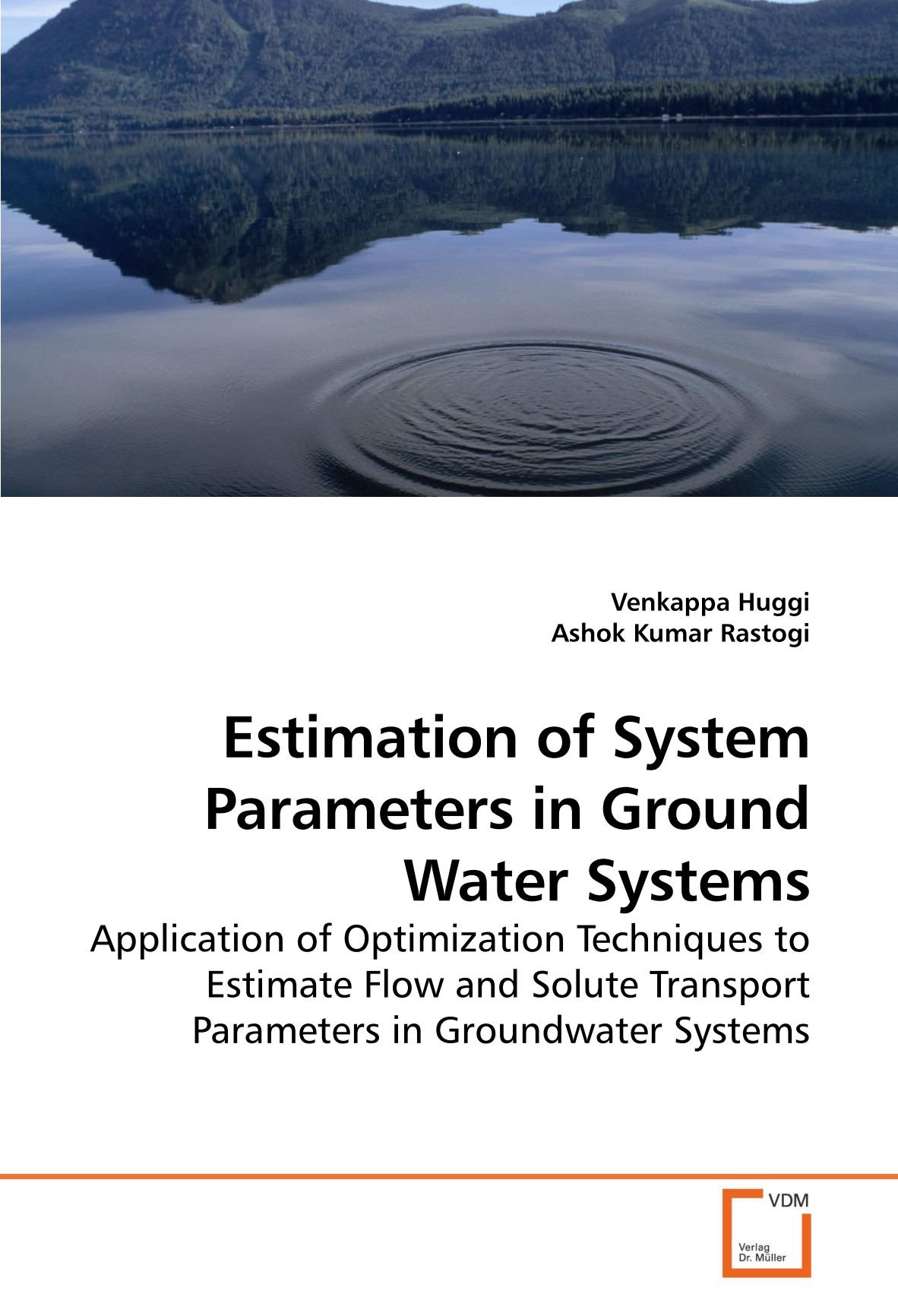 Buy Estimation of System Parameters in Ground Water Systems