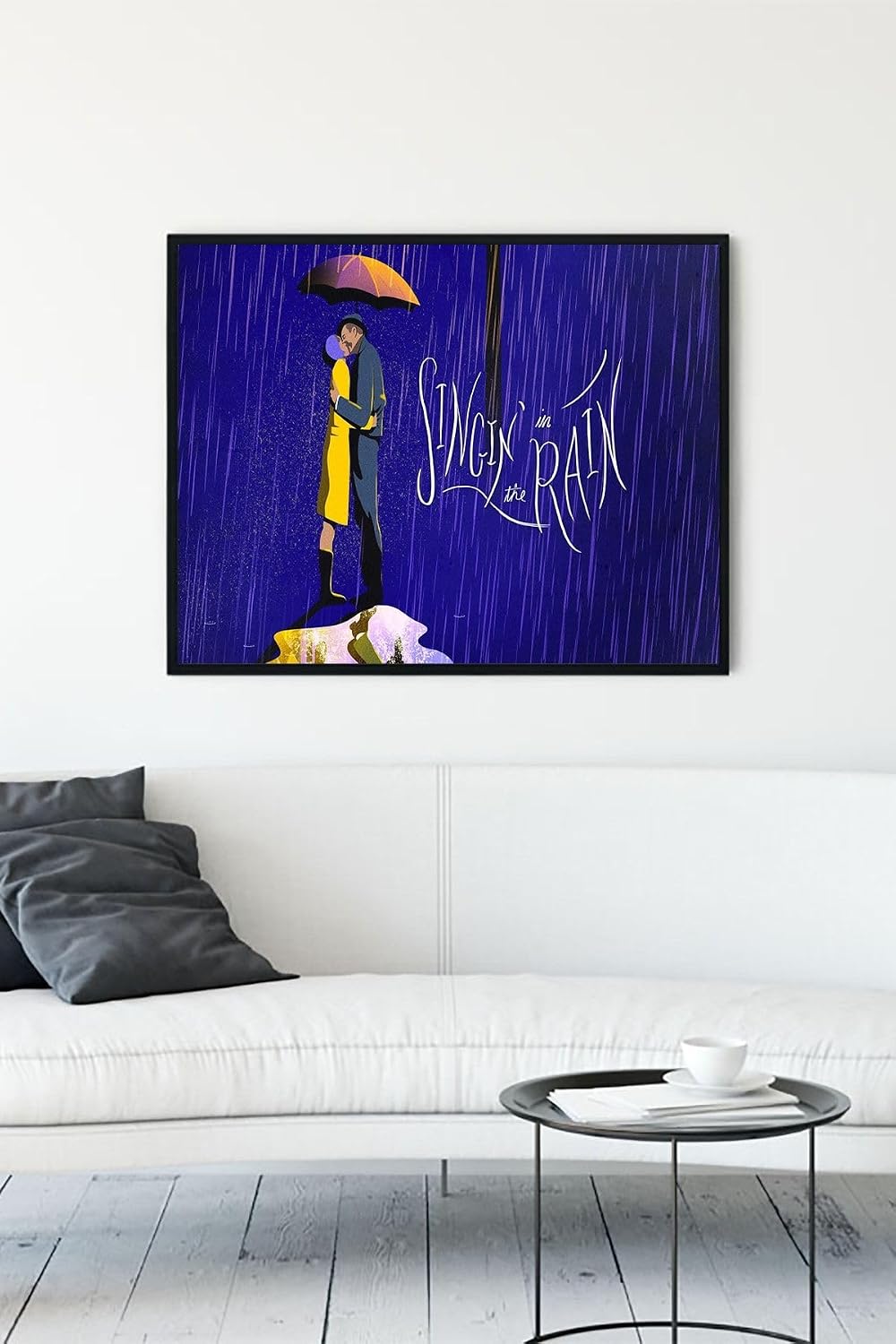 Postermanya (pster13293) Singin In The Rain Film Afişi Çerçeveli Tablo 3 (40x50cm)