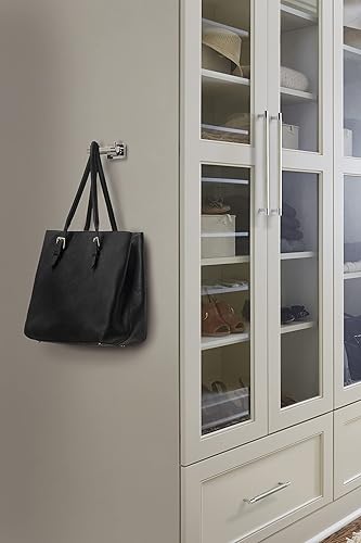 Vista 15 de Amerock BH26615PNBBZ Toallero de níquel pulido/champán dorado Toallero de 24 pulgadas (24.016 in) Esquire Toallero de baño Accesorios