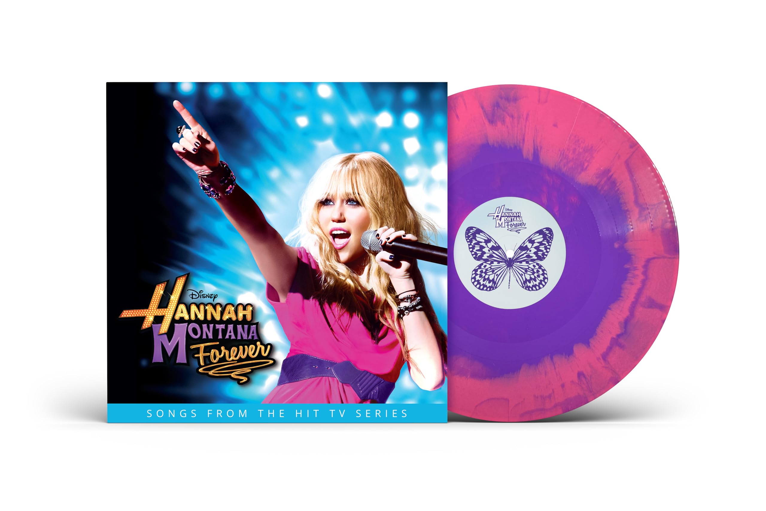 Hannah Montana Forever Hot Pink Cadillac/Purple Haze Swirl
