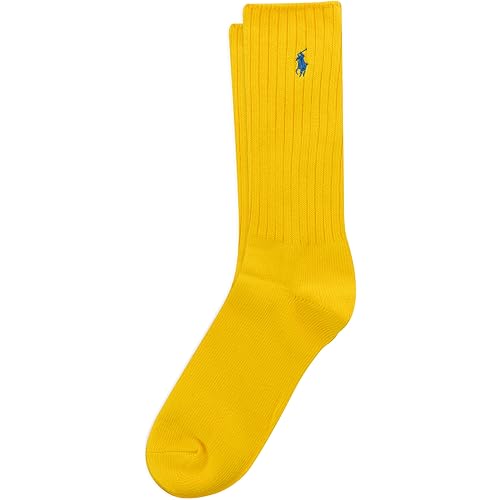 POLO RALPH LAUREN Men's Cotton Rib Crew Socks