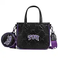 NCAA Team Officially Licensed Women's Mini Tote Bag with Removable Coin Purse - NCAA Collegiate Gameday Crossbody Bag