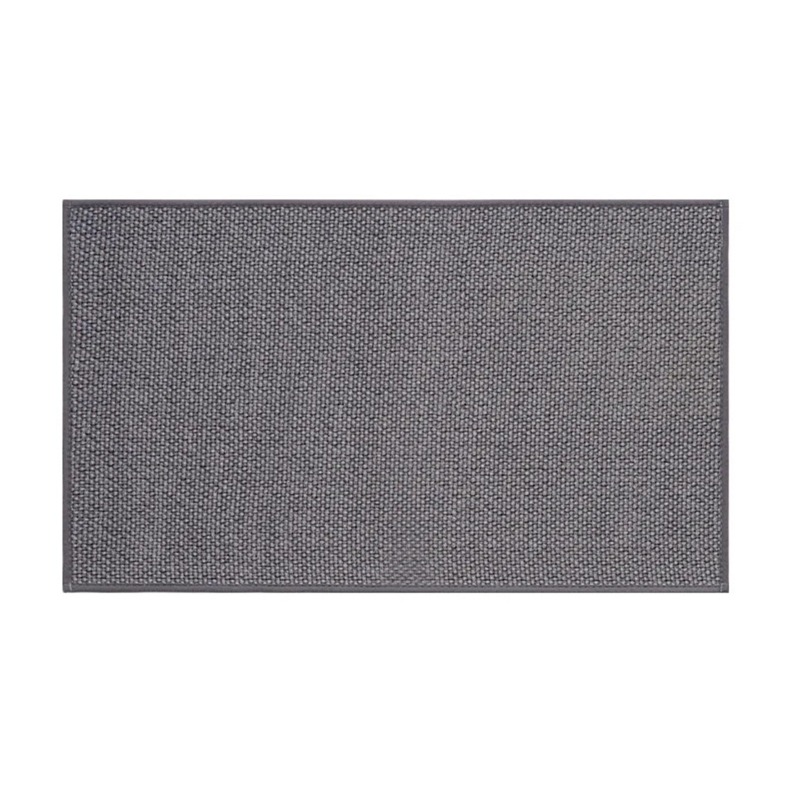 Alfombra de cocina antideslizante lavable gris oscuro 44x180cm para suelo