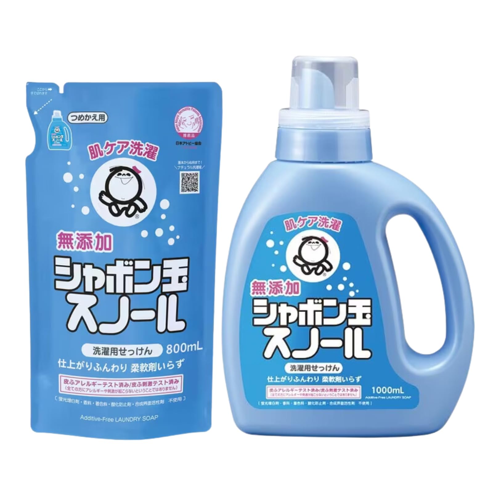Amazon | シャボン 玉 ス ノ ー ル 石けん 無添加 本体 1000ml + 詰
