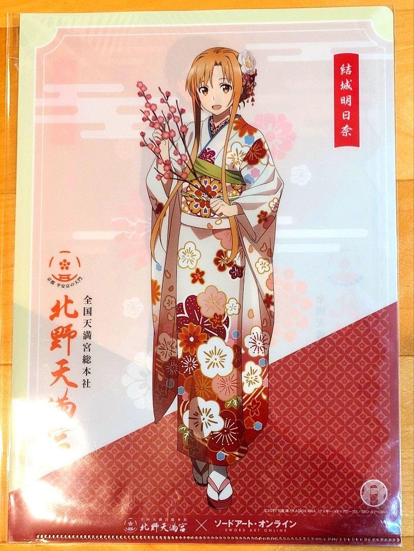 Amazon.co.jp: ソードアート オンライン キリト アスナ 両面A4クリア 