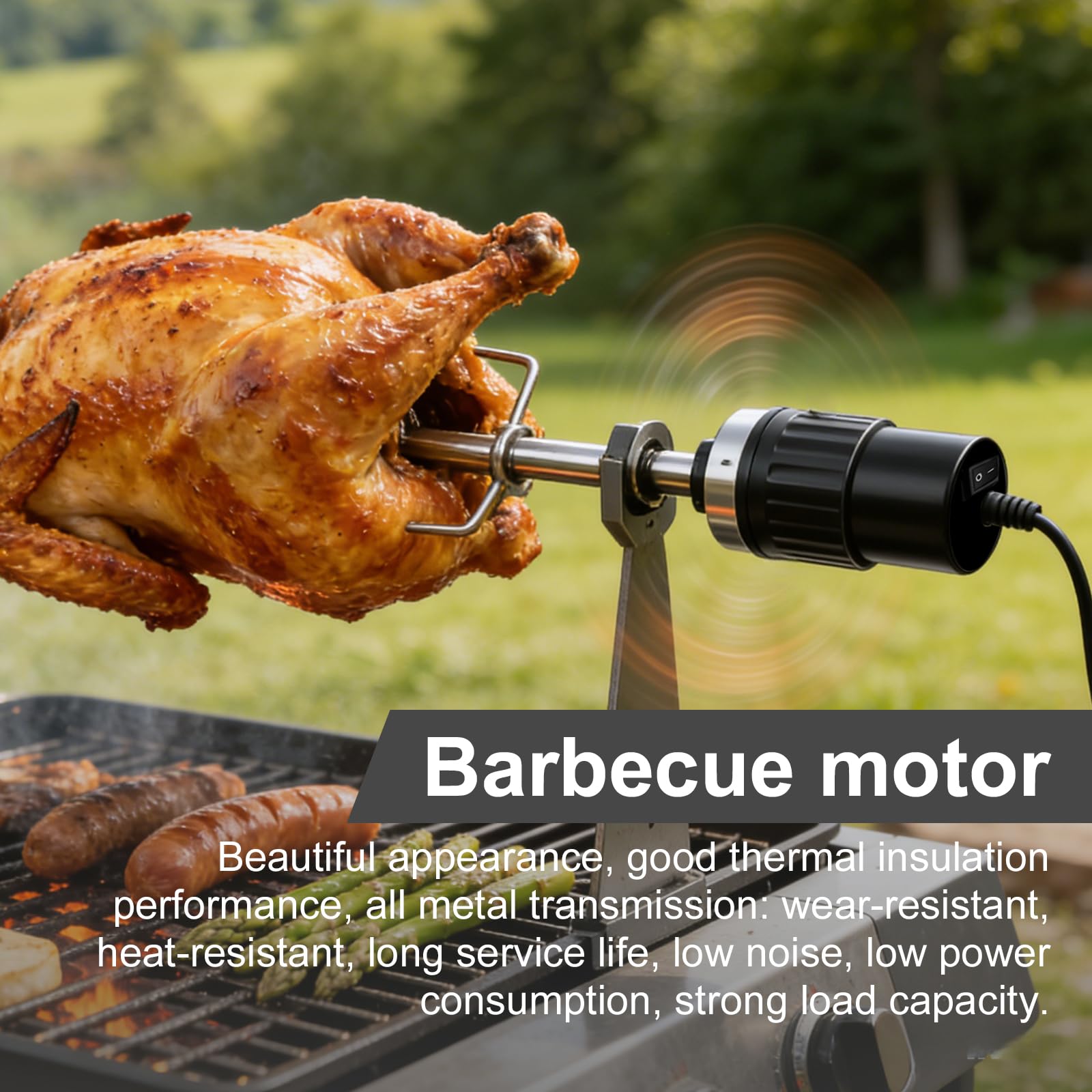 Motore per Griglia per Barbecue，Motore girarrosto，Motore per Barbecue，Motore per Grill，Motore per griglia per Barbecue，Motore Elettrico per Barbecue， per Barbecue, Motore per Barbecue per Esterni
