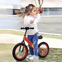 Vista 2 de Bicicleta infantil para niñas y niños de 3, 4, 5, 6 años, bicicletas para niños de 14 pulgadas con ruedas de entrenamiento y freno de mano