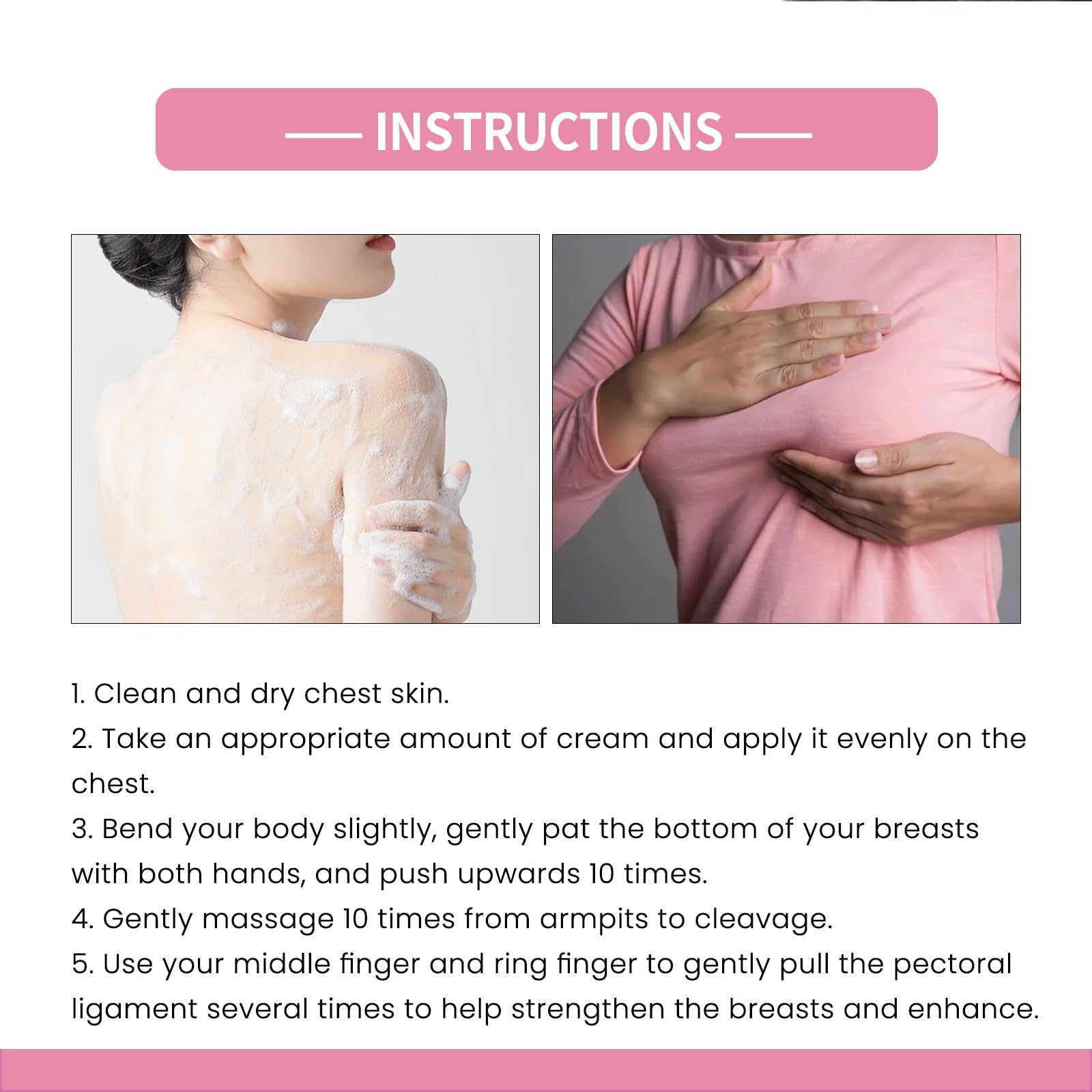 Crema per l'ingrandimento del seno Breast Plumping Cream Seno Lifting Crema per Ingrandimento Seno Seno Rassodante Busto Ingrandimento Crema Massaggiante Crema Massaggiante Petto Nutriente E Più Festo