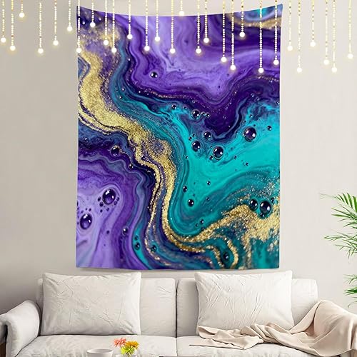 Miniatura 32 de Shrahala - Tapiz grande para colgar en la pared, varios diseño, ideal para decoraciones, dormitorios