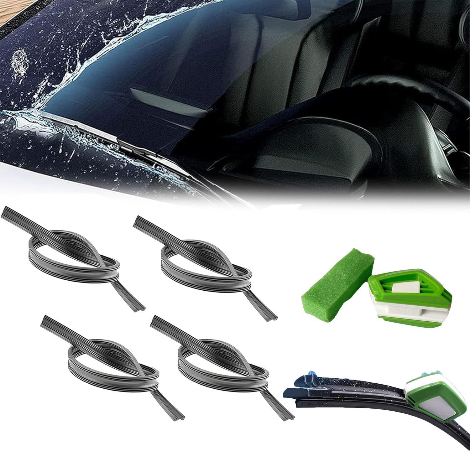 Lames d'Essuie-Glace de Rechange Premium Mercedes A