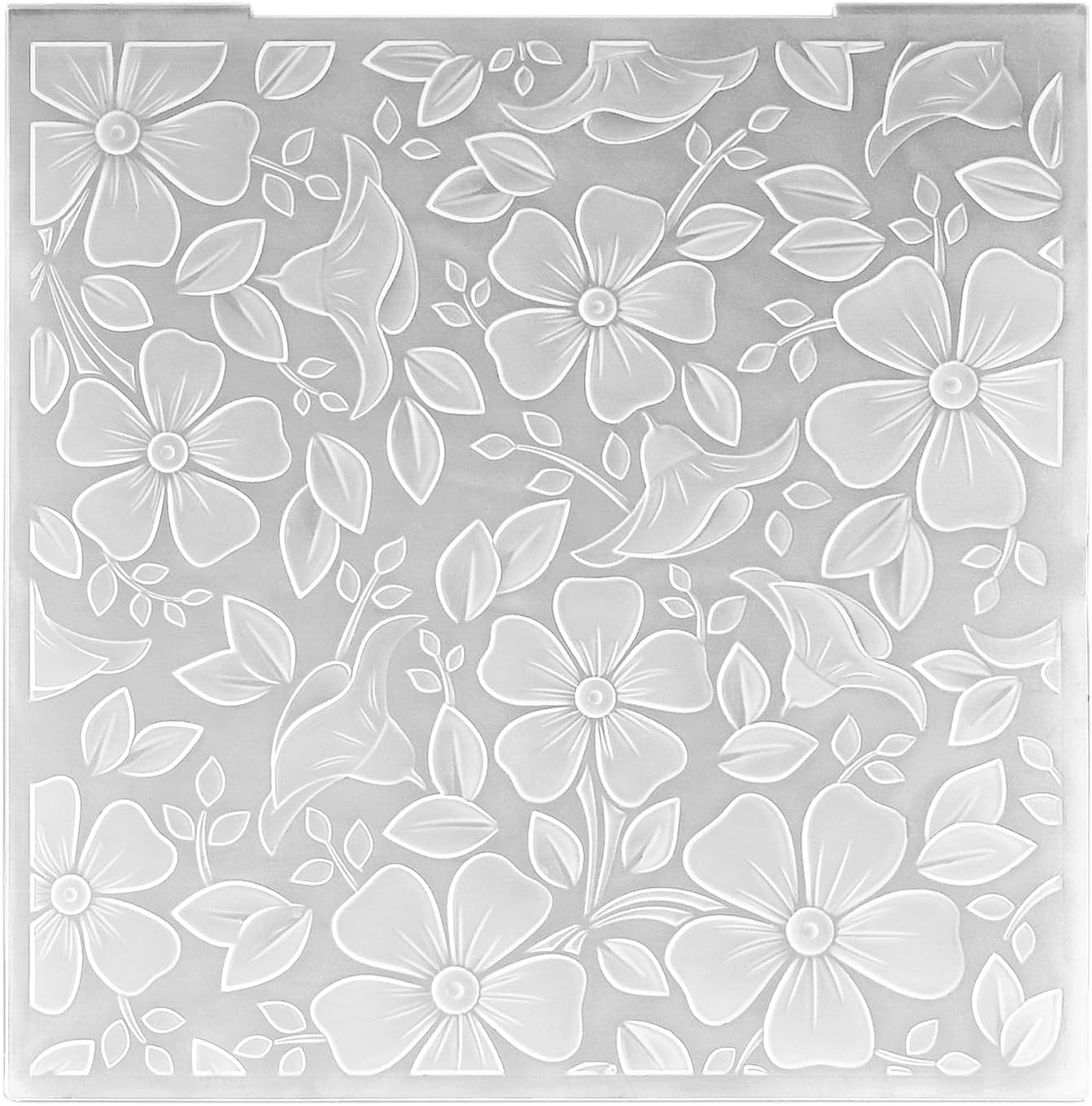 Nellie's Choice 6 x 6 3D Embossing Folder Flowers 3