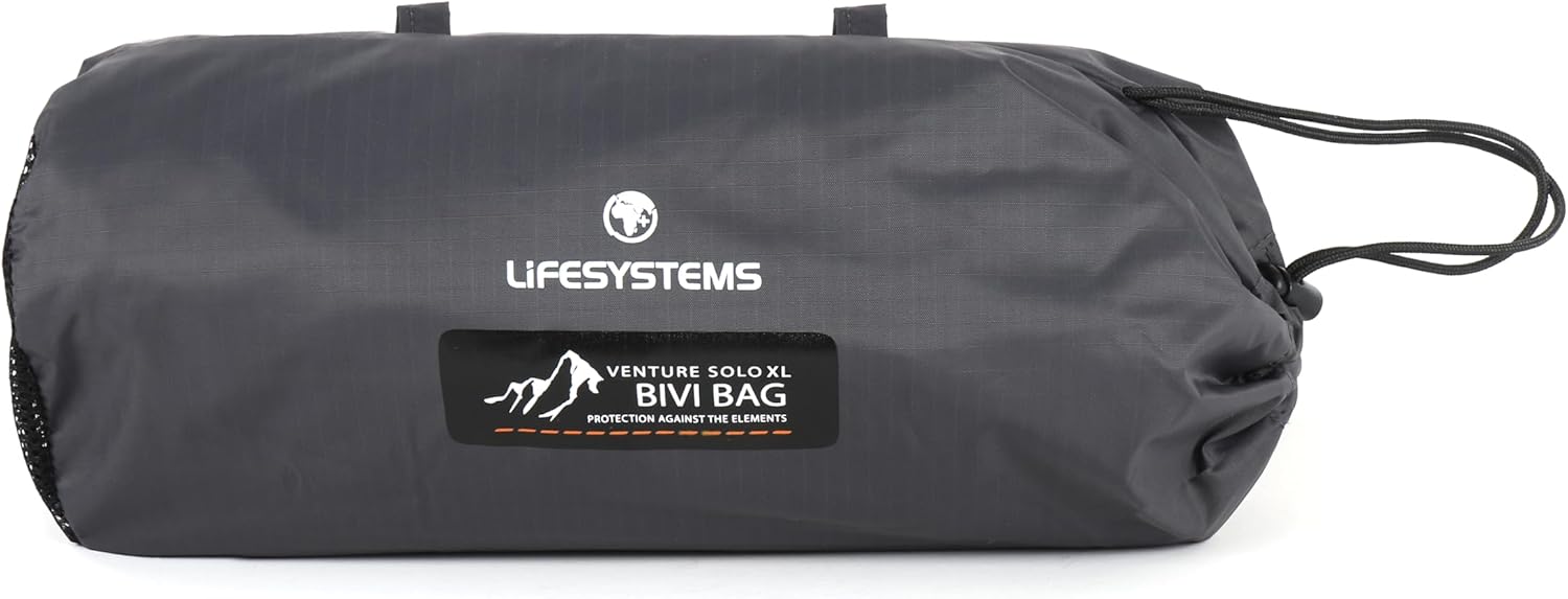 Lifesystems Venture Solo Bivi XL for Fast and Light Adventures Black