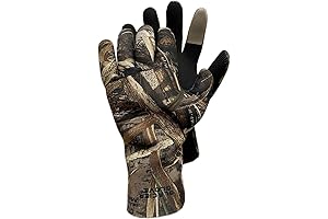 Glacier Glove Men's Aleutian Waterproof Fleece-Lined Blind Stitched Neoprene Gloves | Seamless...
