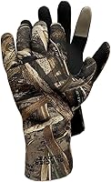 Glacier Glove Men's Aleutian Realtree Max-7 Waterproof Neoprene Hunting Gloves - Fleece-Lined, Sharkskin Palm, Blind Stitched