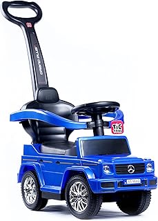 سيارة ركوب، عربة اطفال جراند بلس من تيك تويز، مناسبة للاطفال من عمر سنة إلى 7 سنوات، لون ازرق