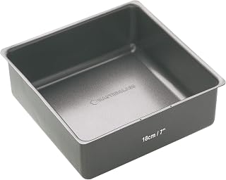 MasterClass 18cm Square Loose-Bottom Deep Cake Tin