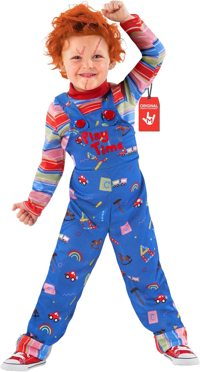 Morph Play Time Killer Costume For Boys Creepy Doll Costume Toddler Halloween Costumes Boy Halloween Costumes Kids