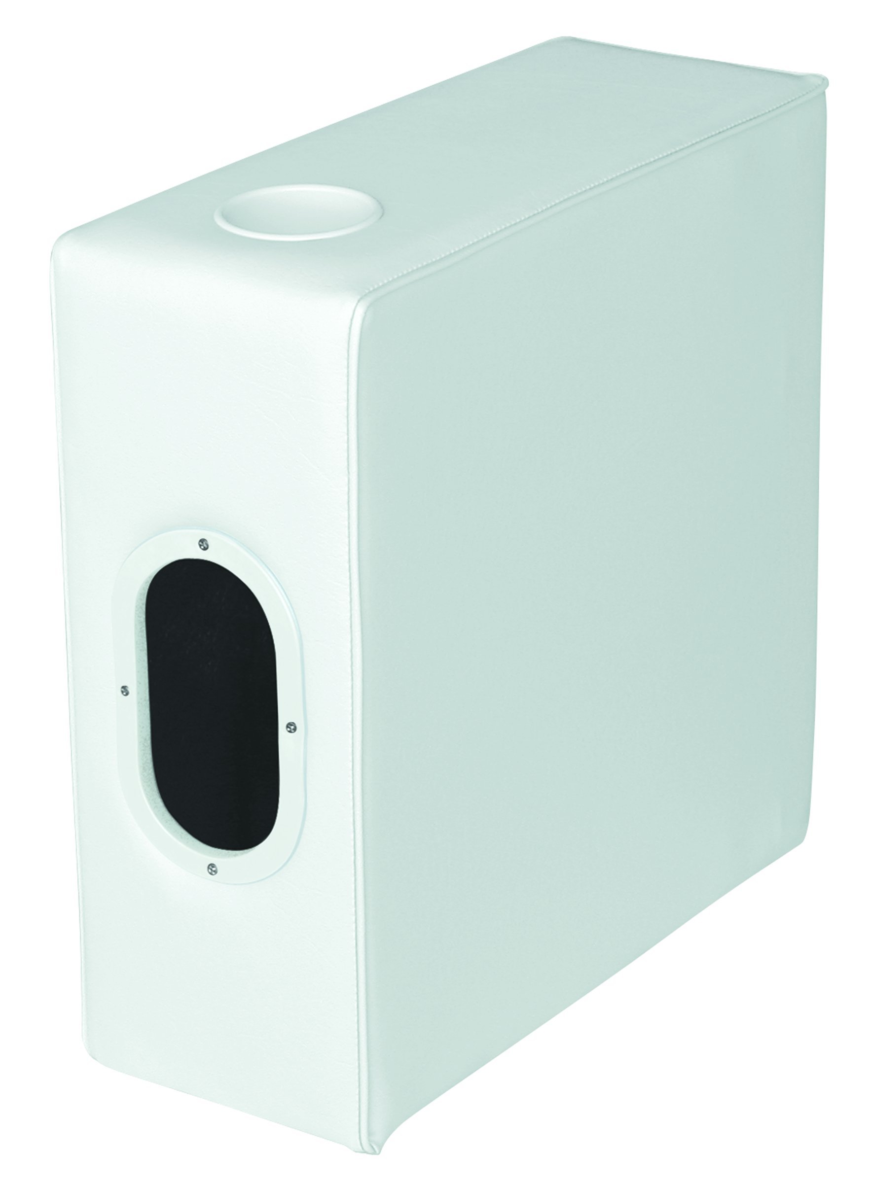 Wise 8WD105-204 Deluxe Pontoon Squared Radius Arm Rest, White