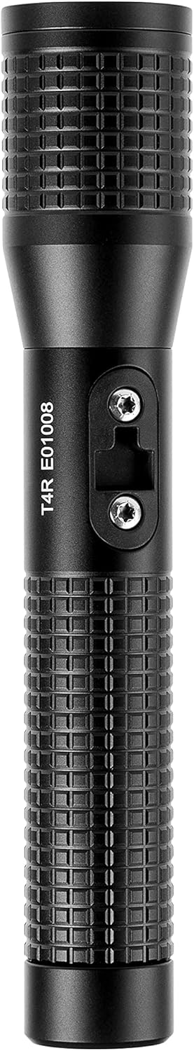 Nite Ize T4RE-01-R8 INOVA T4R PowerSwitch Rechargeable Tactical, 1300 Lumens, Premium Bundle Professional-Grade USB Charging Cradle and AC/DC Adapters Flashlight, 3500 - - 
