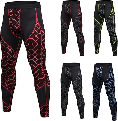 neon green compression pants