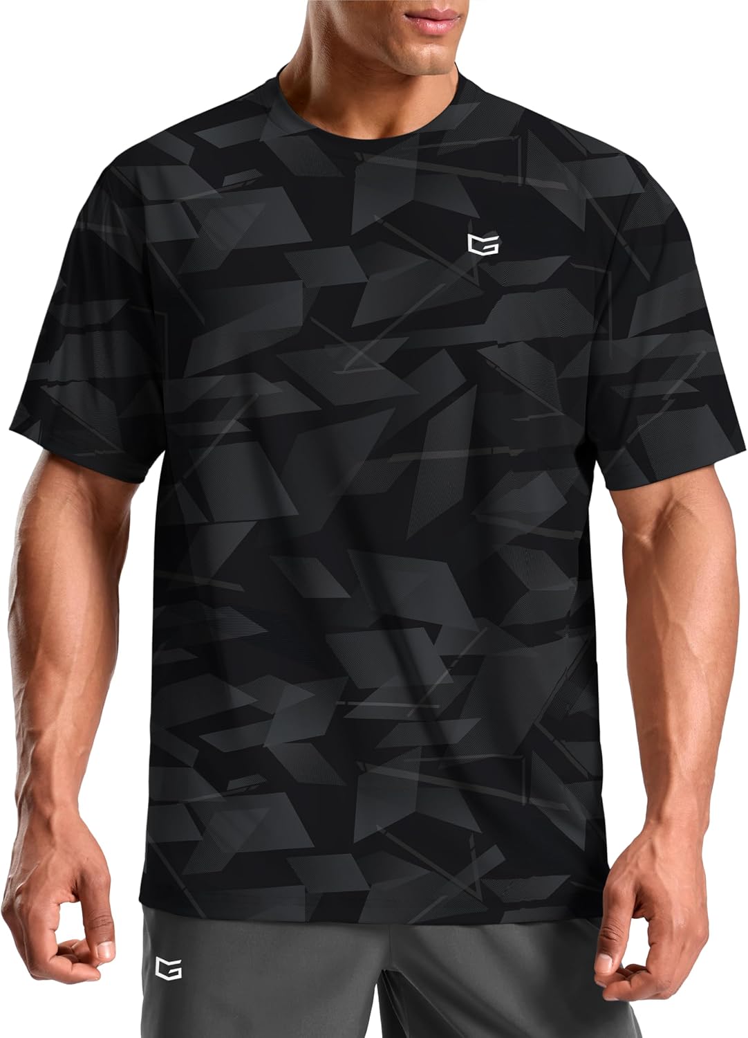 G Gradual Men's Athletic Running Shirts Dry Fit Workout