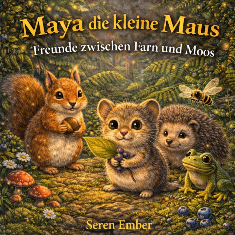 Maya die kleine Maus: Freunde zwischen Farn und Moos